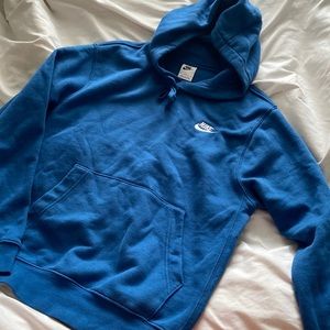 blue nike sweatshirt